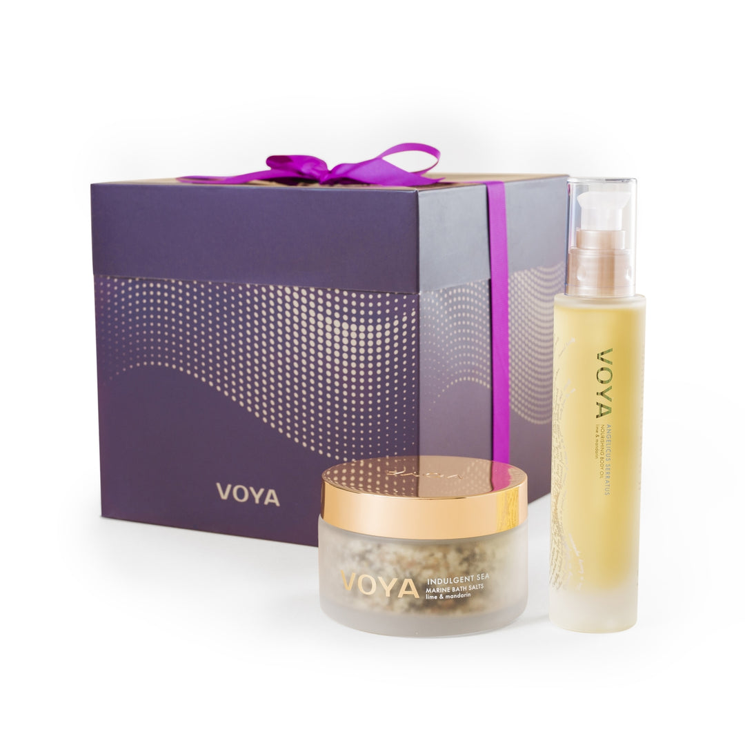 VOYA Lunar Bathe - Revitalising Bathing Gift Set