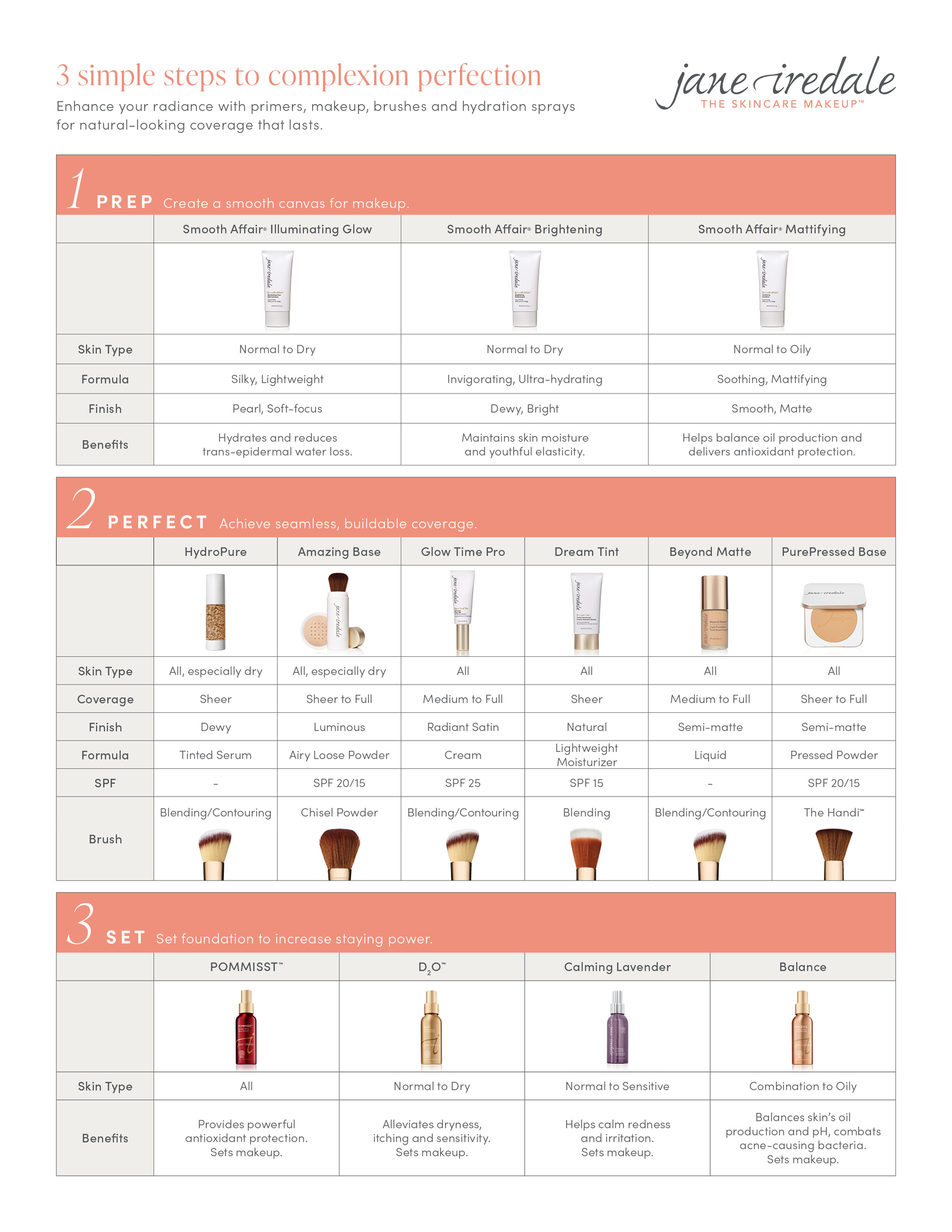 jane iredale speed matching color chart